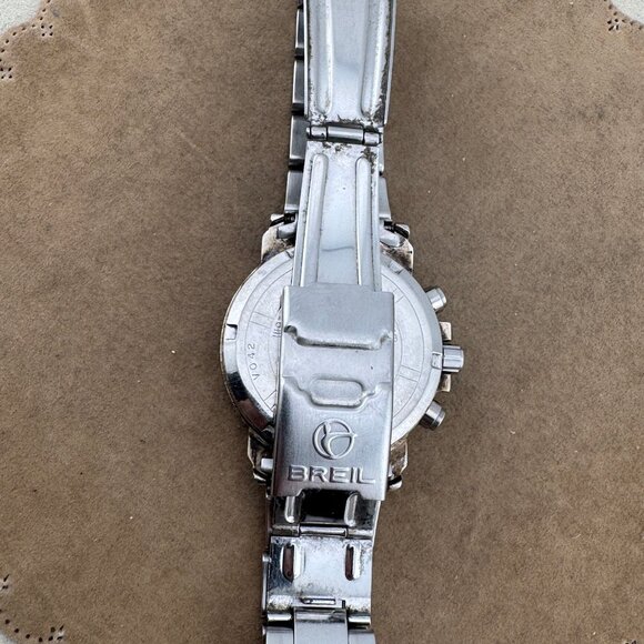 Vintage and Very Rare BREIL Manta 10 ATM Italian Dive Watch New battery - Picture 8 of 11